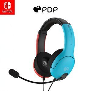 NIB - PDP AIRLITE Wired Headset: Neon Pop for Nintendo Switch
